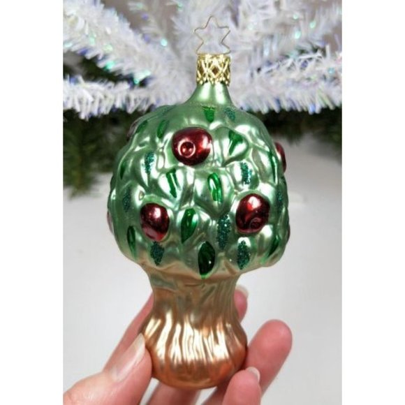Vintage Inge Glas Apple Tree Christmas Ornament - Picture 4 of 5